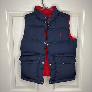 Ralph Lauren - Boys - Reversible Puffer Vest - Size 6